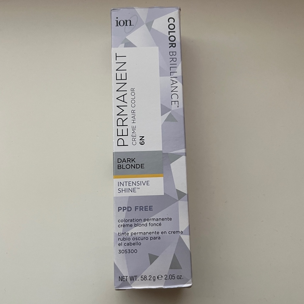 Ion Color Brilliance Permanent Creme Hair Color - 6N Dark Blonde